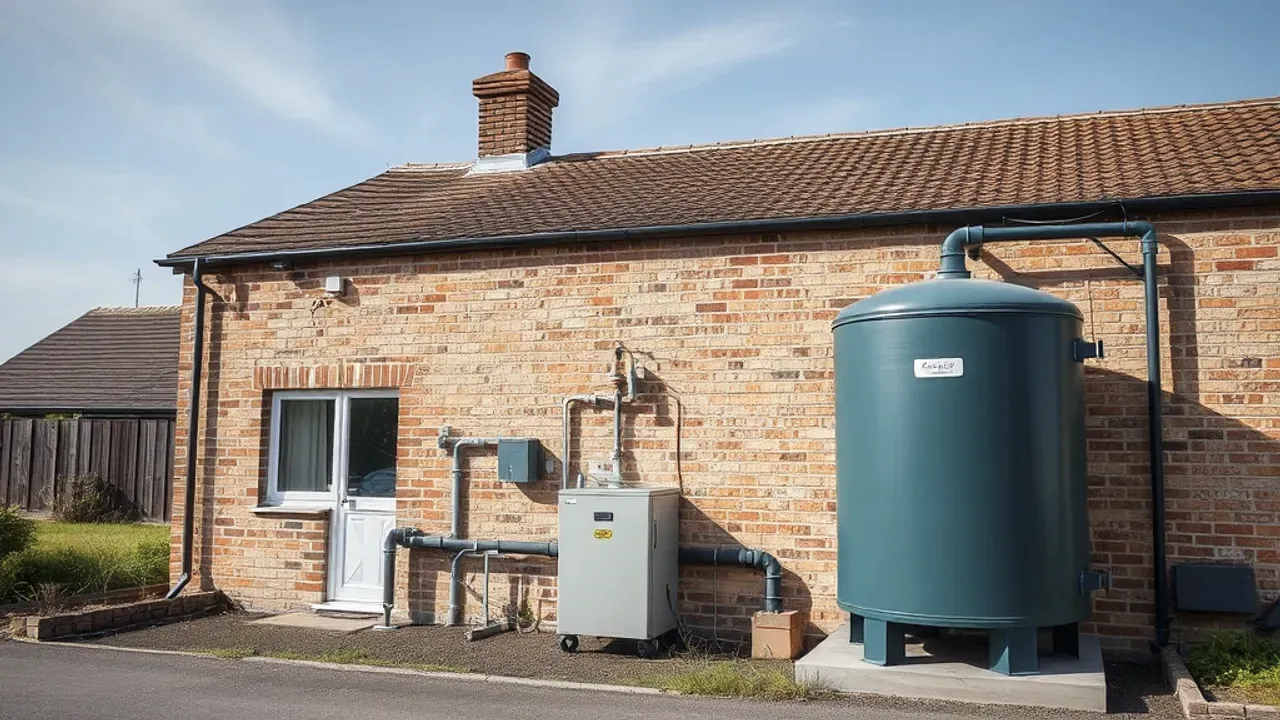 The building and ground relevant to Water softeners in St neots